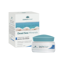DEAD SEA CREMA DE NOAPTE PENTRU FERMITATE cu minerale de la Marea Moartă, alge marine, coenzima Q10,  50 ML
