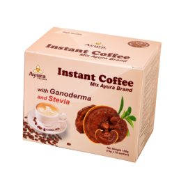 CAFEA INSTANT COFFE MIX GANODERMA SI STEVIE 1 PLIC x 15G