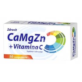 CA+MG+ZN+VITAMINA C 50CPR