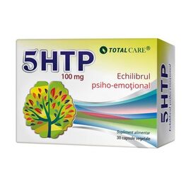 TOTALCARE 5-HTP 100mg, 30 capsule, antidepresiv natural