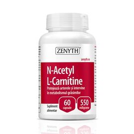N-Acetyl L-Carnitine 550 mg, 60 capsule