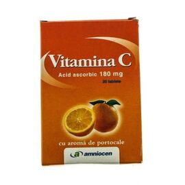 Vitamina C 180mg Portocale 20tbl