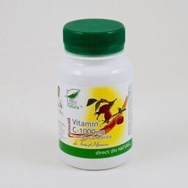 VITAMINA C-1000MG MACES & ACEROLA PORTOCALA 60CPR
