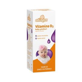 Alinan® Vitamina D3 baby picaturi, 10ml