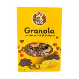 Granola cu ciocolata si banane 300g