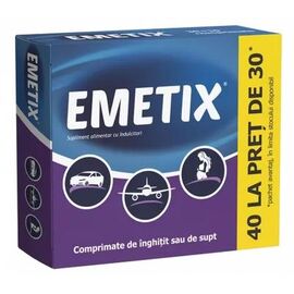 Emetix, 40 comprimate