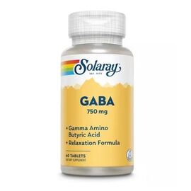 Solaray Gaba 750mg, 60 tablete