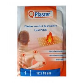 Qplaster Plasture cu efect de incalzire Hot Patch, 12 x 18 cm, 1 buc