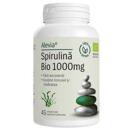 Spirulina Bio 1000mg, 45 comprimate