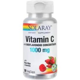 SOLARAY VITAMINA C 1000MG 30CPS