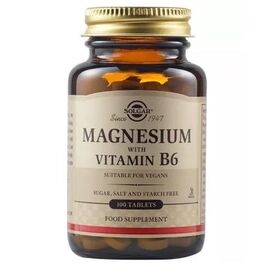 Magneziu cu Vitamina B6, 100 tablete