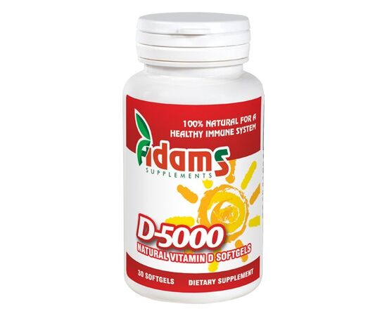 Vitamina D - 5000 softgel 30 cps
