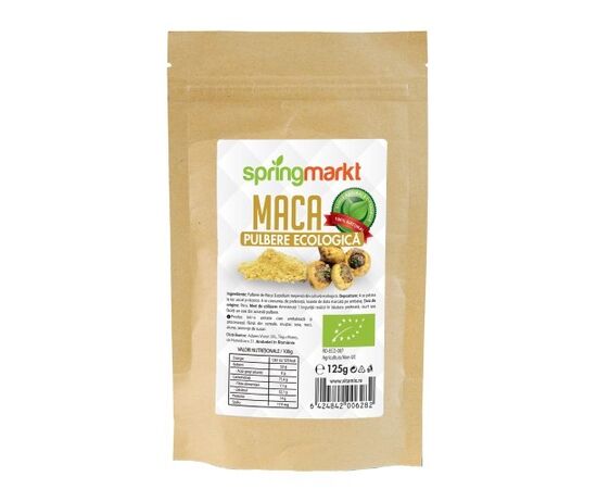 Maca pulbere ecologica 125g