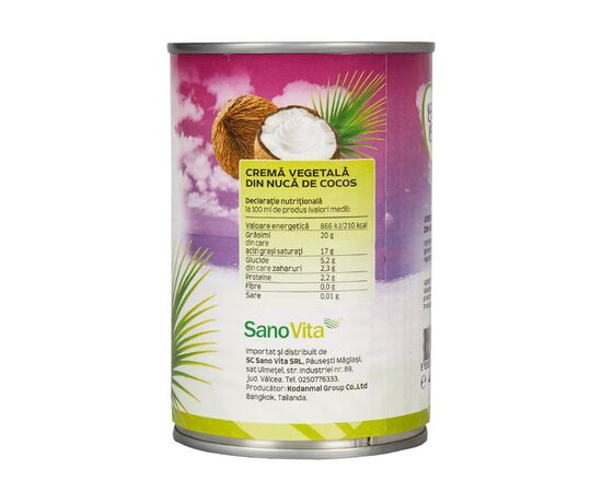 CREMA VEGETALA DIN NUCA COCOS 400GR, 2 image