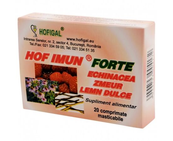 HOF IMUN FORTE, 20CPR