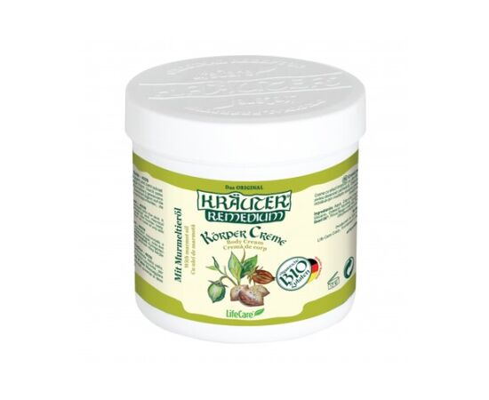 Krauter Crema pentru corp, cu ulei de marmota si plante BIO 250ml