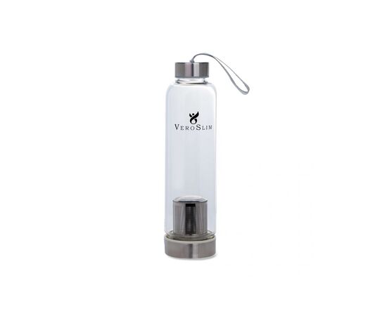 VEROSLIM STICLA BOROSILICATA CU INFUZOR 550ML + HUSA CADOU, 2 image