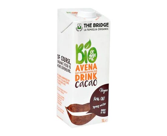 Lapte BIO de Ovaz cu Ciocolata 1L