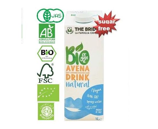 Lapte vegetal Bio de Ovaz, 1L