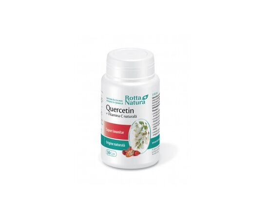 Quercetin + Vitamina C naturală 30cps