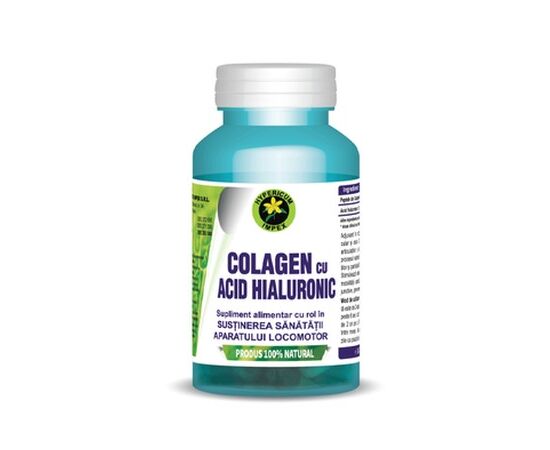 Capsule Colagen cu Acid Hialuronic 60cps