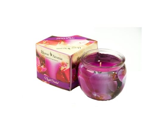 Lumanare parfumata in pahar Night Orchid, 220 gr