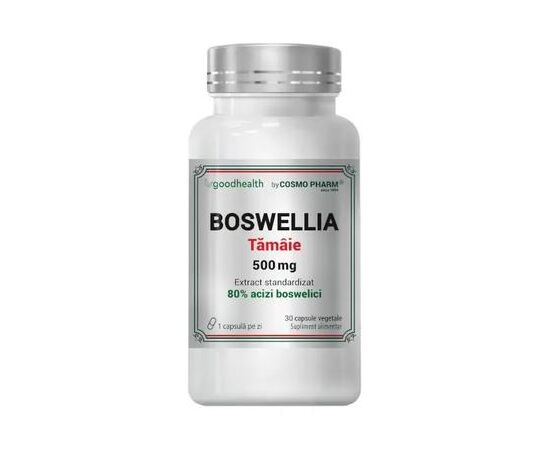 BOSWELLIA 500mg – Extract Tămaie, 30tab