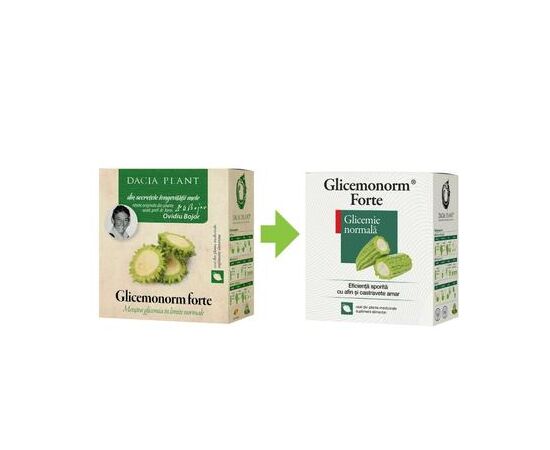 Glicemonorm Forte ceai Castravete Amar 50g, 2 image